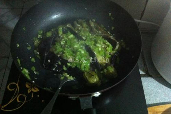 蒸煎茄子的做法图解6