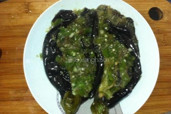 蒸煎茄子的做法图解7