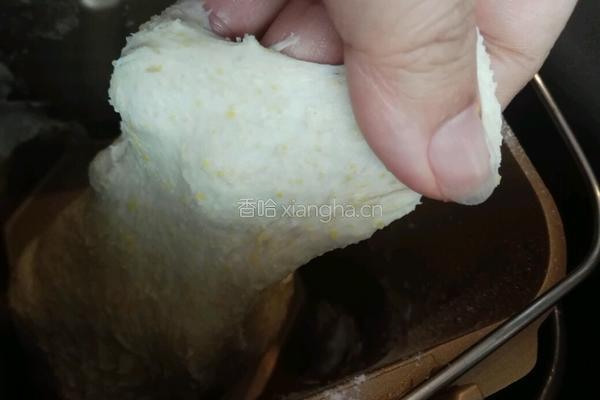 (汤种)玉米土司(内馅是红枣和蔓越梅干)的做法图解4