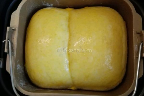 (汤种)玉米土司(内馅是红枣和蔓越梅干)的做法图解8