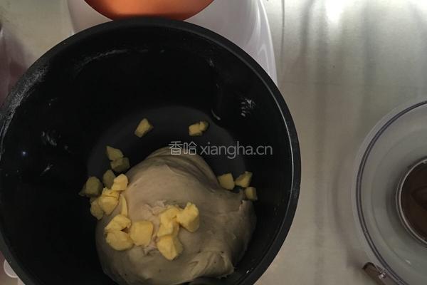 糖浸樱桃面包的做法图解4