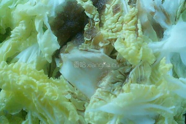 炝拌娃娃菜的做法图解3