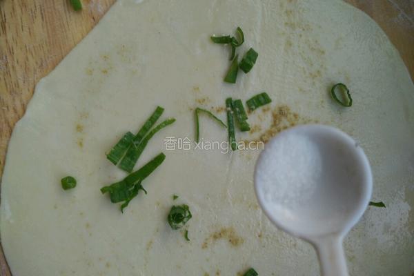 猪油葱花肉馅饼的做法图解8