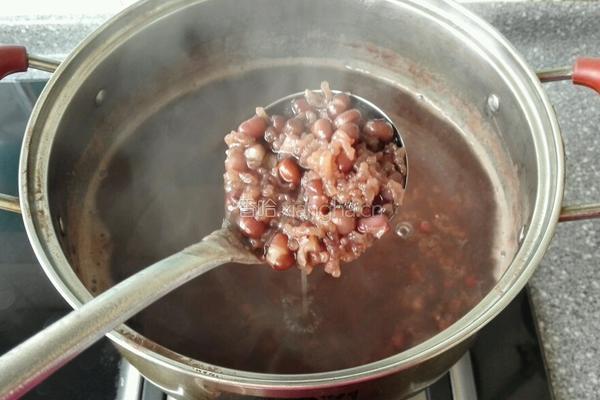 红豆粥的做法图解4
