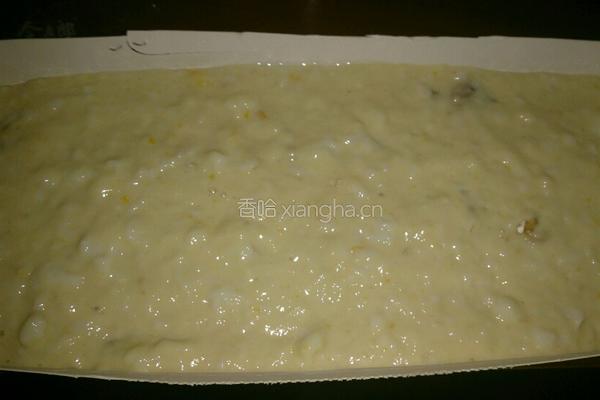 可可甘纳许豆花生核磅蛋糕的做法图解2