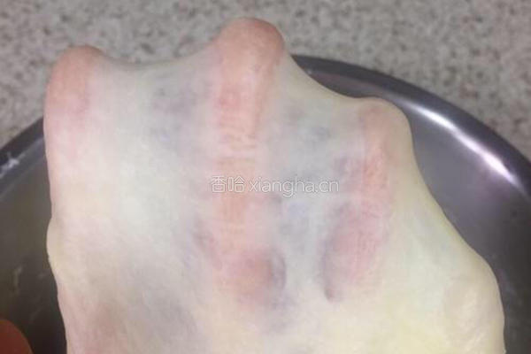 手工和面快速揉出手套膜（面包）——不摔打，不醒面的做法图解10
