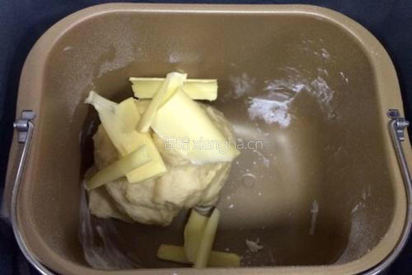 紫薯蜜豆面包的做法图解4
