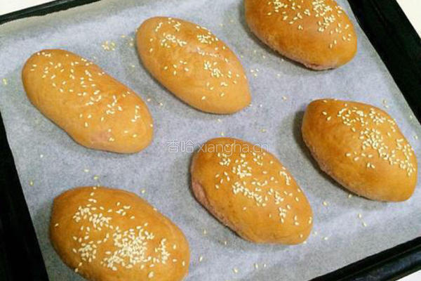 紫薯蜜豆面包的做法图解16