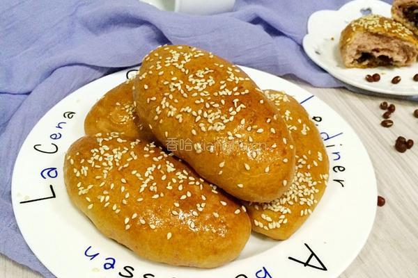 紫薯蜜豆面包的做法图解18