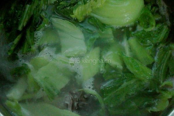 芥菜咸骨海鱼煲的做法图解4