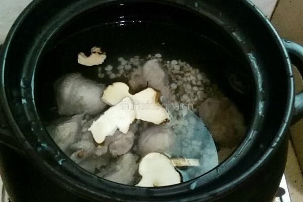 茯苓龙骨汤的做法图解4