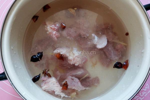 牛肉柿子汤的做法图解3