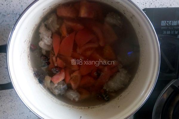 牛肉柿子汤的做法图解4
