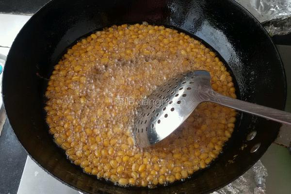椒盐黄豆的做法图解6