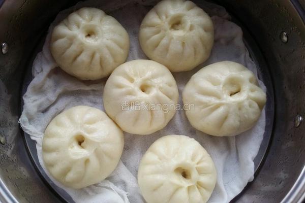 包子（南瓜春笋丝肉包）的做法图解7