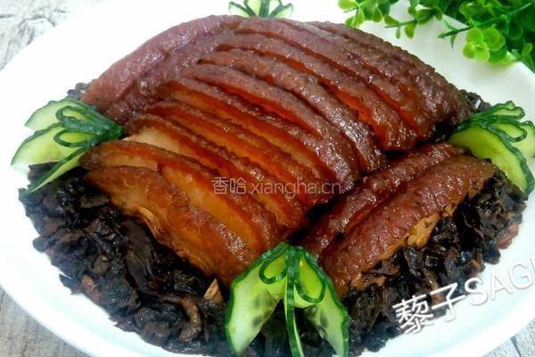 梅菜扣肉的做法图解24
