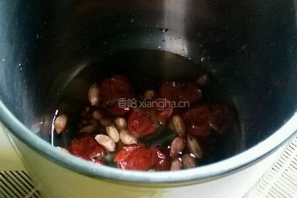 香纯红枣豆浆的做法图解2