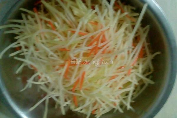 土豆丝的做法图解1