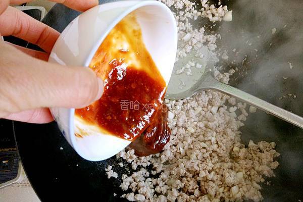 肉末腰果捞粉丝的做法图解7