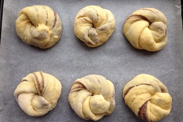 红豆沙卷面包的做法图解3
