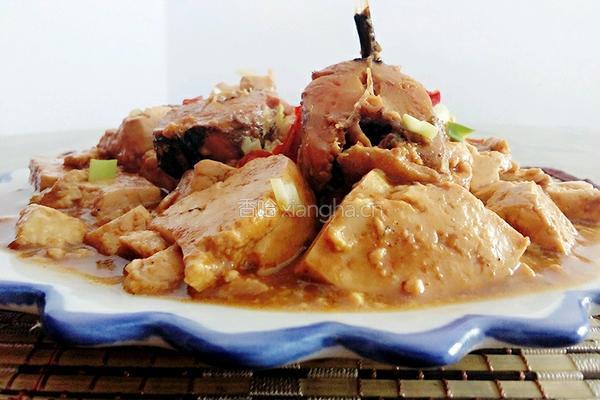 辣酱鳕鱼炖豆腐的做法图解6