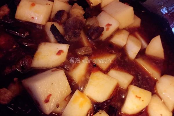 萝卜烧牛腩的做法图解8