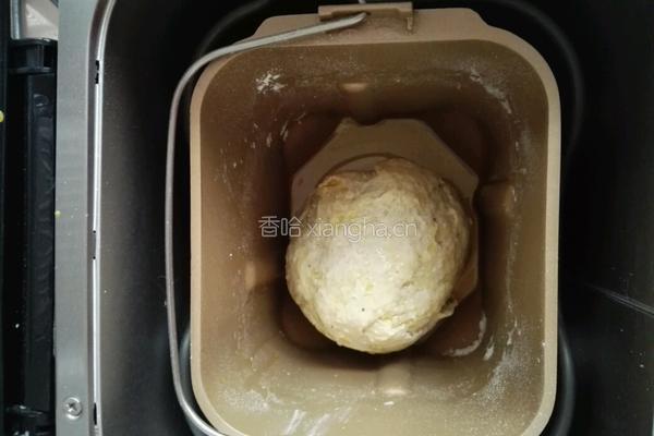 (冷藏汤种)豆沙蜜豆双拼薏仁土司的做法图解3