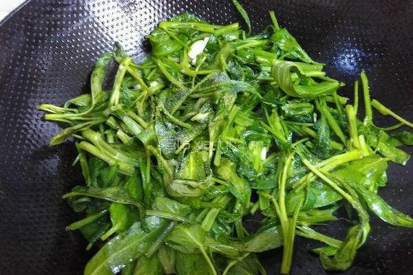 蒜香空心菜的做法图解4