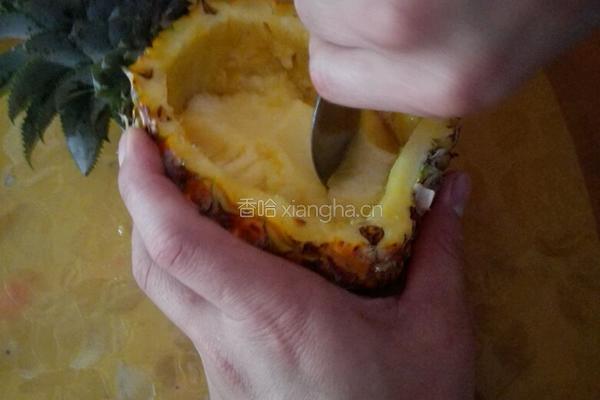 香水菠萝咖喱饭的做法图解1