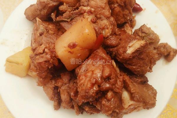 排骨炖土豆