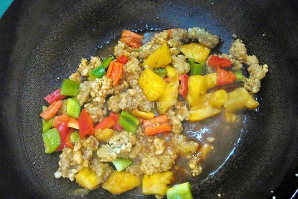 菠萝咕噜肉的做法图解19