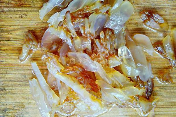 凉拌海蜇头的做法图解4
