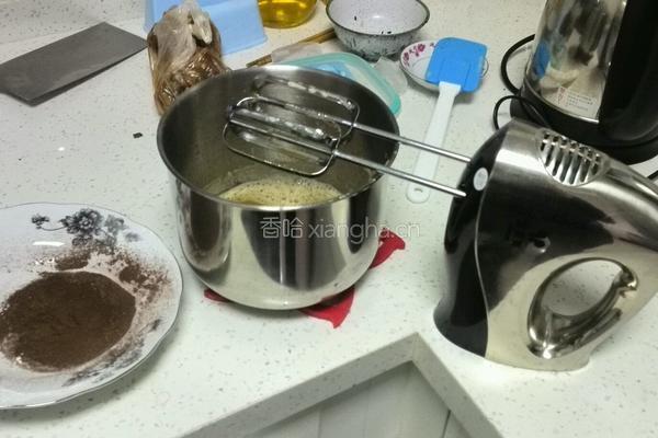 咖啡海绵蛋糕10寸的做法图解5