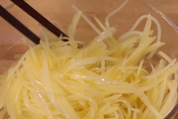 凉拌土豆丝的做法图解4