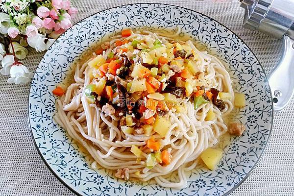 杂粮饸烙面的做法图解13