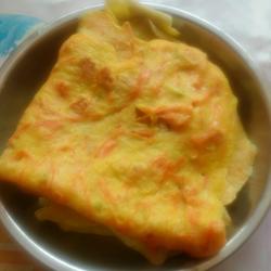 胡萝卜鸡蛋饼的做法[图]