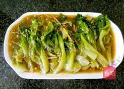 蚝油生菜的做法图解4