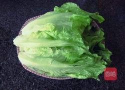 蚝油生菜的做法图解1