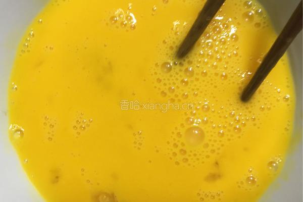 肉馅蛋卷的做法图解2
