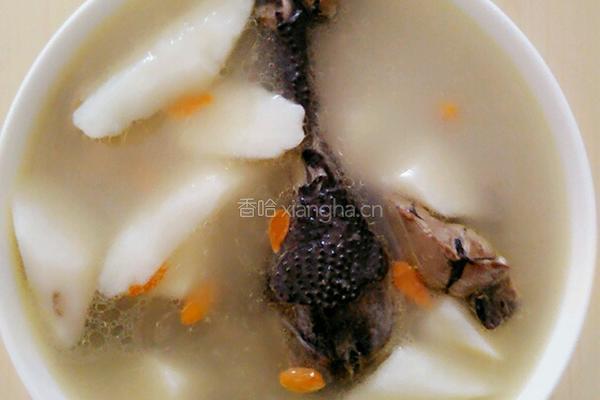 山药枸杞乌鸡汤的做法图解6