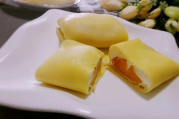 芒果班戟的做法图解18