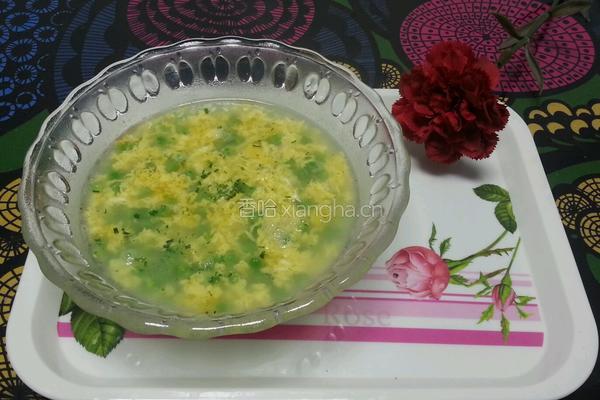 豌豆噗鸡蛋的做法图解4