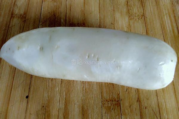 白萝卜泡菜的做法图解1
