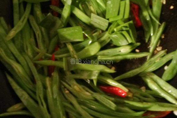 素炒豆角的做法图解6