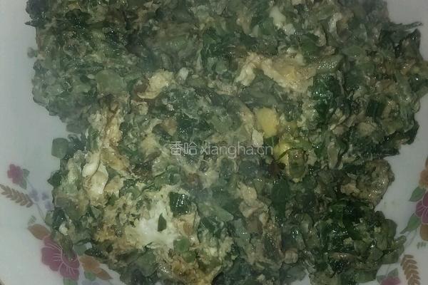 香椿芽炒鸡蛋的做法图解4