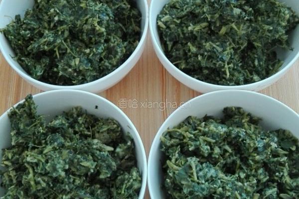苜蓿菜疙瘩的做法图解7