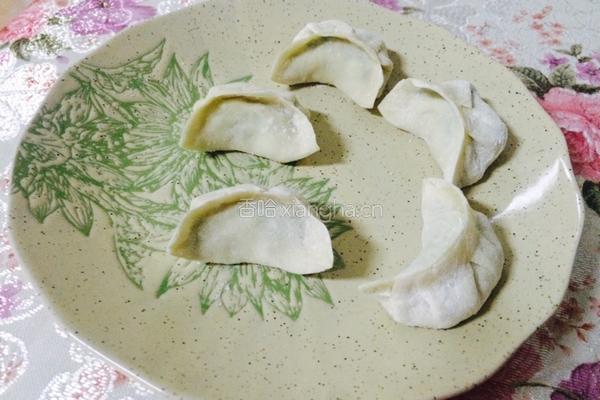 三鲜水饺。