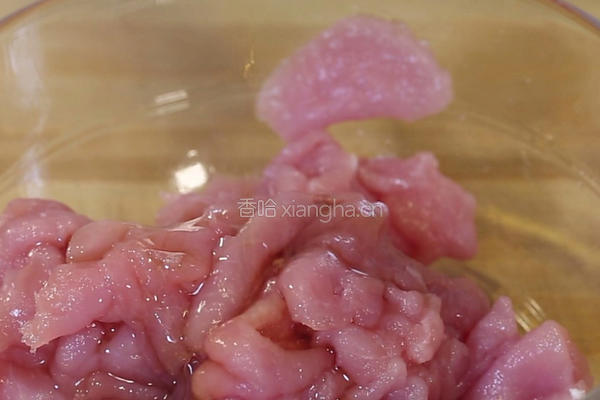 炒烤里脊的做法图解3