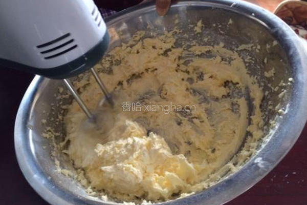 牛油榛子饼干的做法图解2