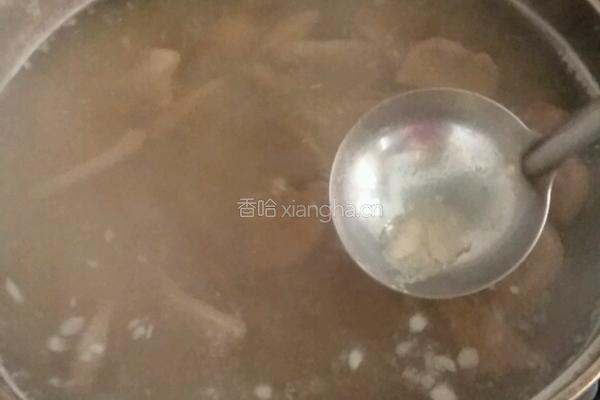 猪肝菠菜汤的做法图解5